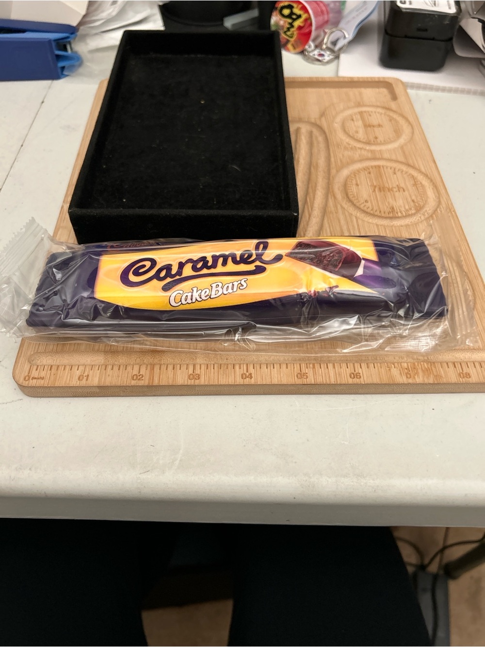 Caramel candy bar jumbo squishy